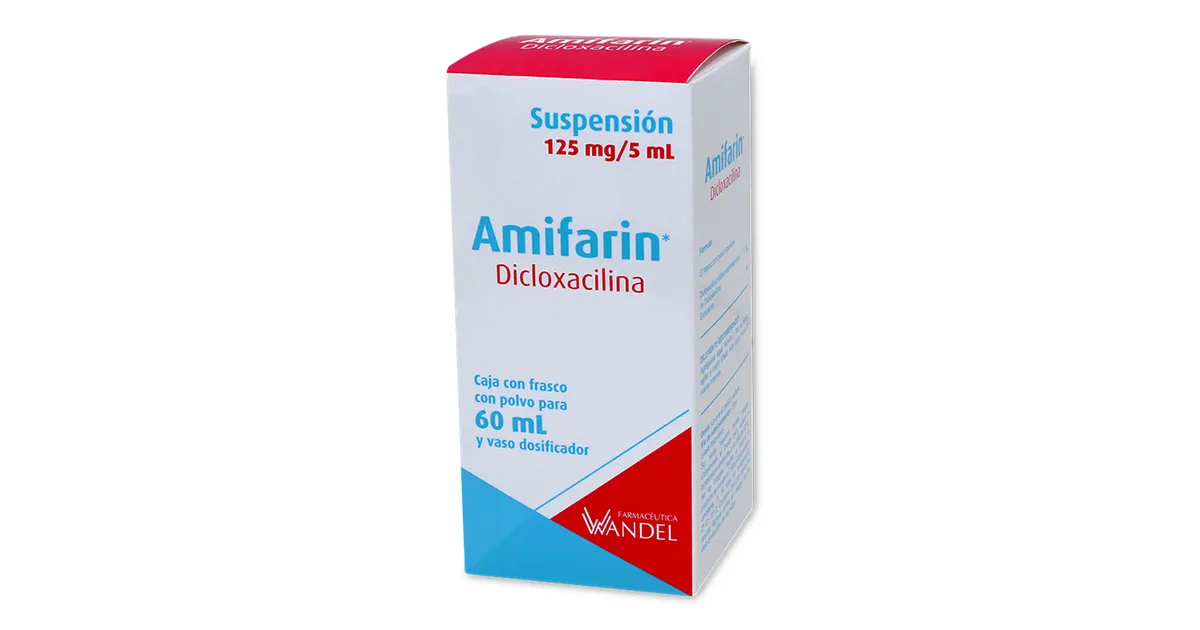 Amifarin 125mg  Susp. 60ML