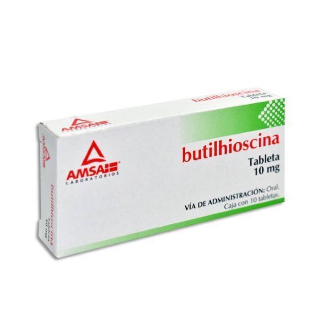 Butilhiosina 10mg c/10 Tab. (Amsa)