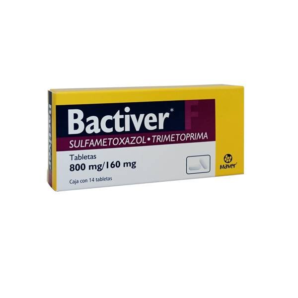 Bactiver F 800/160Mg C/14 Tab