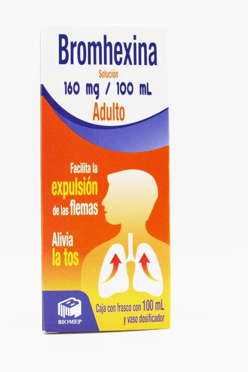 Bromhexina Sol. Adulto 160Mg/100mL (Biomep)