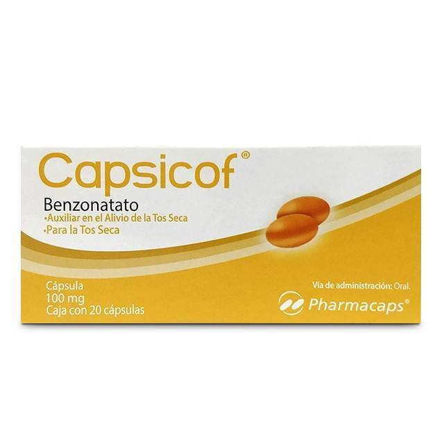 Capsicof 100Mg  C/10 Cap