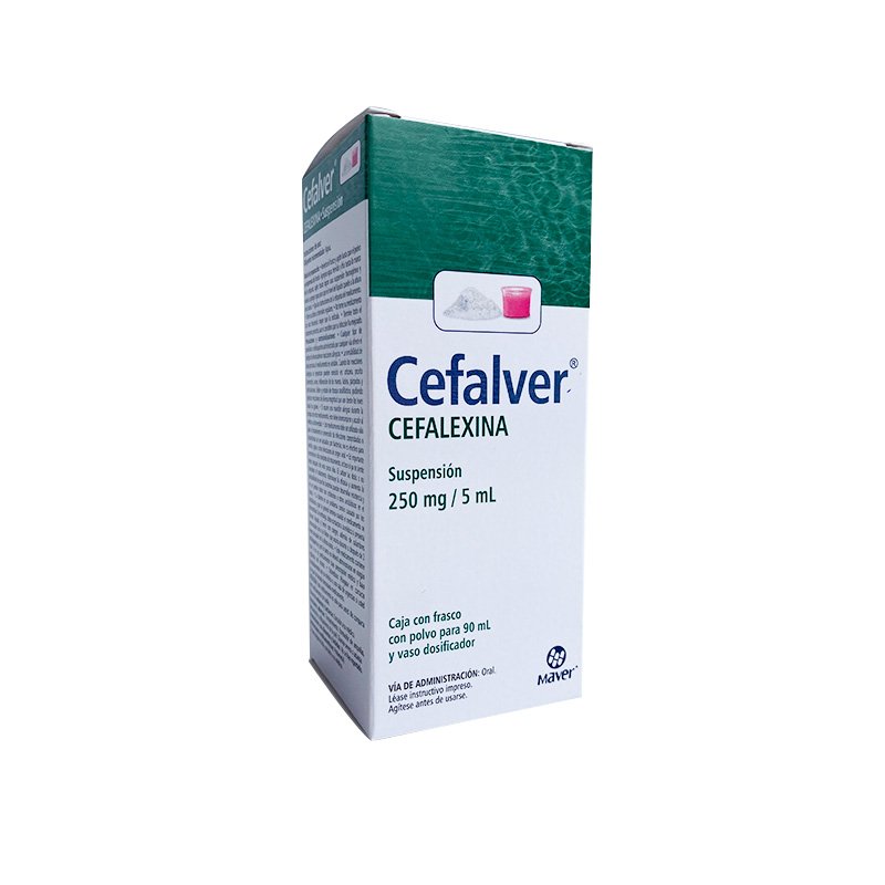 Cefalexina Susp. 250Mg/5mL (Maver)