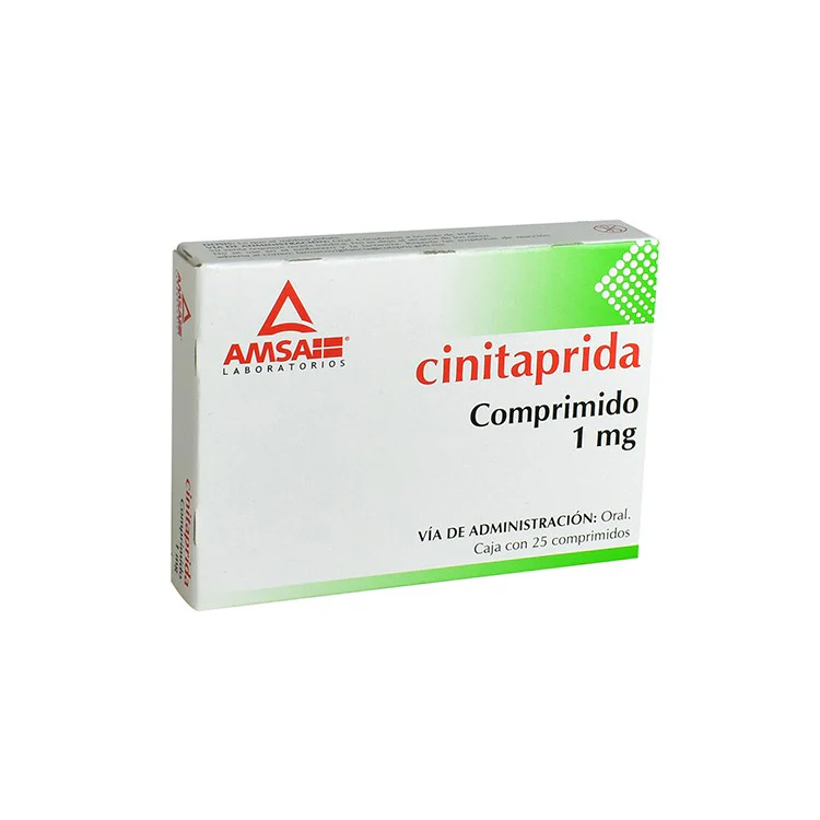 Cinitaprida  1Mg c/C/25 Comp.