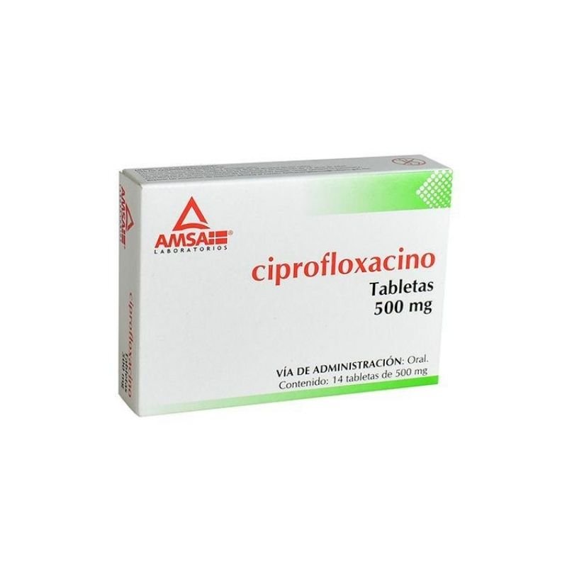 Ciprofloxacino 500Mg C/14 Tab