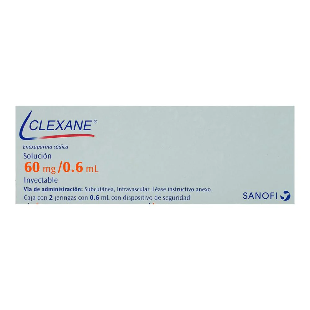 Clexane 60mg/0.6mL Enoxaparina Sodica 2 Amp.