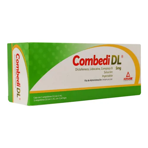 Combedi DL 75MG/100Mg/100Mg/20Mg  Iny. C/3