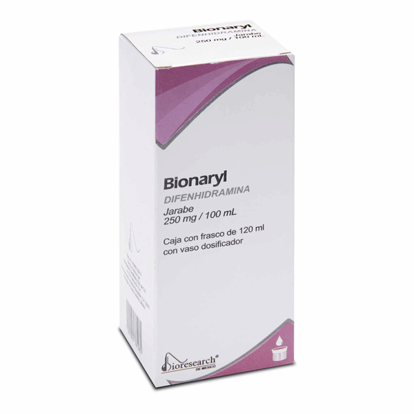 Difenhidramina Jarabe 250Mg/100ML