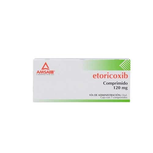Etoricoxib 120Mg C/7 Comp. (Amsa)