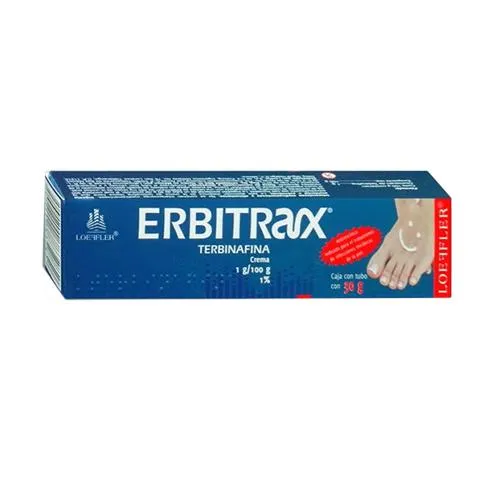 Erbitrax 1G/100G 1% Crema 30 Grs.