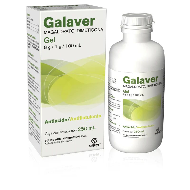 Galaver  Gel 8Mg/1Mg/250mL
