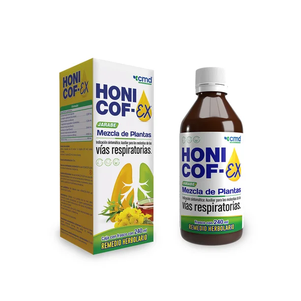 Honicof-Ex Jarabe a Base de Plantas 240mL