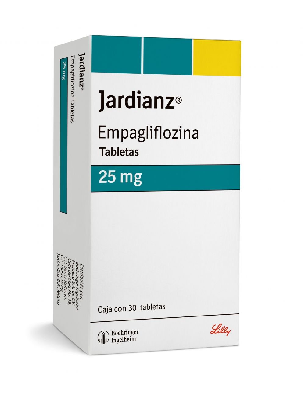 JARDIANZ EMPAGLIFLOZINA C/30 TABS 25MG