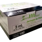 Jeringa 3mL 22gx32mm  C/5 Pzas Sensimedical