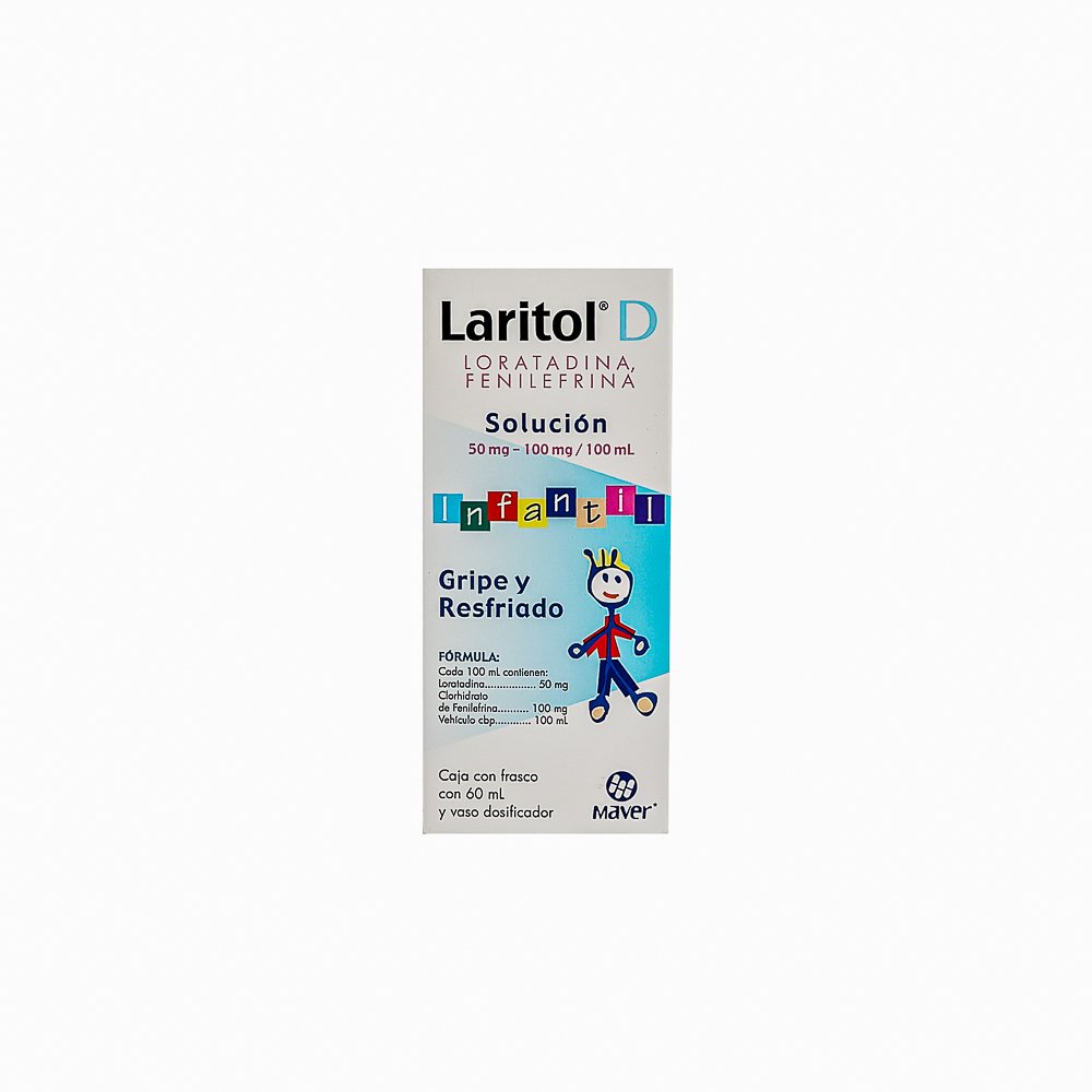 Laritol D Jarabe Inf. 50Mg/100Mg 60mL