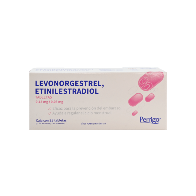 Levonorgestrel/Etinilestradiol c/ 28 Tab  (Quifa)