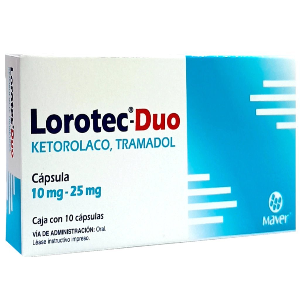 Lorotec-Duo 10Mg/25Mg C/10 CAPS.