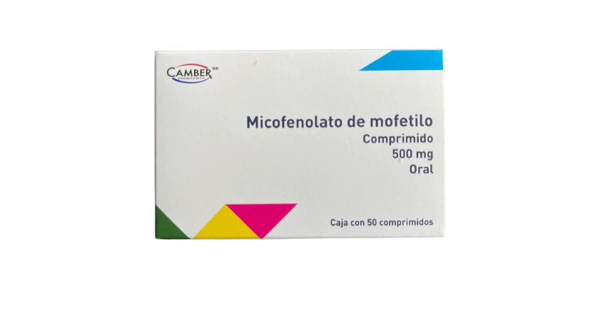 Micofenolato de Mofetilo 500Mg Tab. C/50