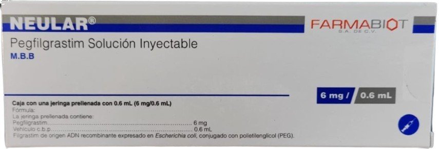 Neular 6mg/0.6mL Pegfilgrastim