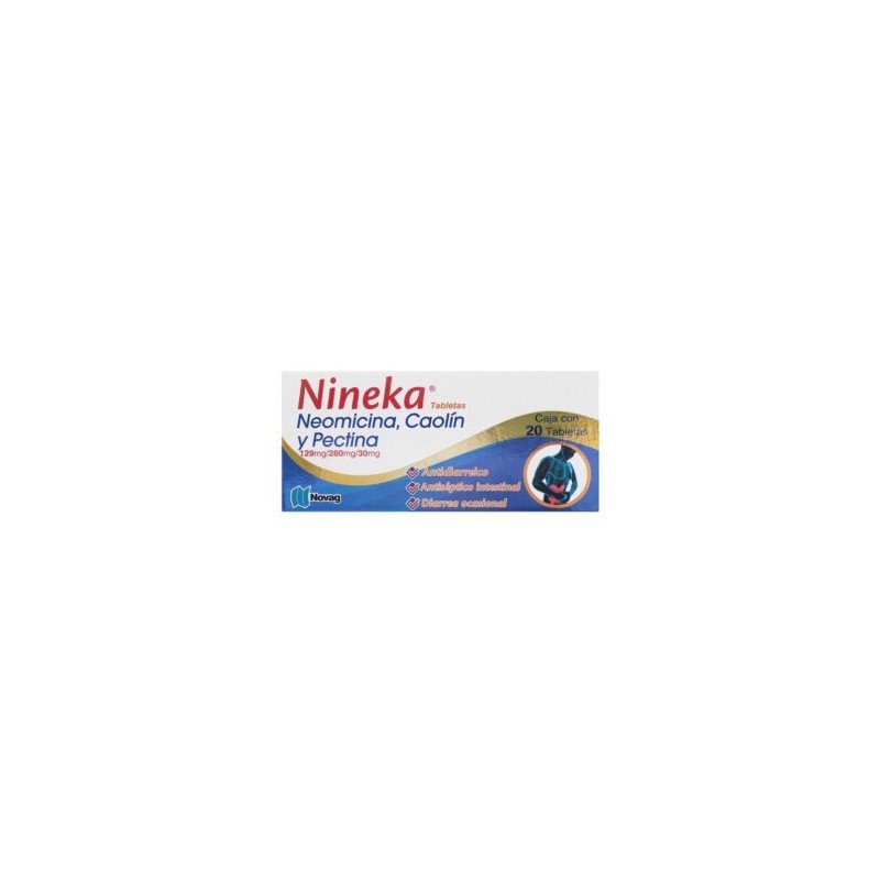 Nineka  129 Mg/280 Mg/30 Mg C/ 20 Tabs