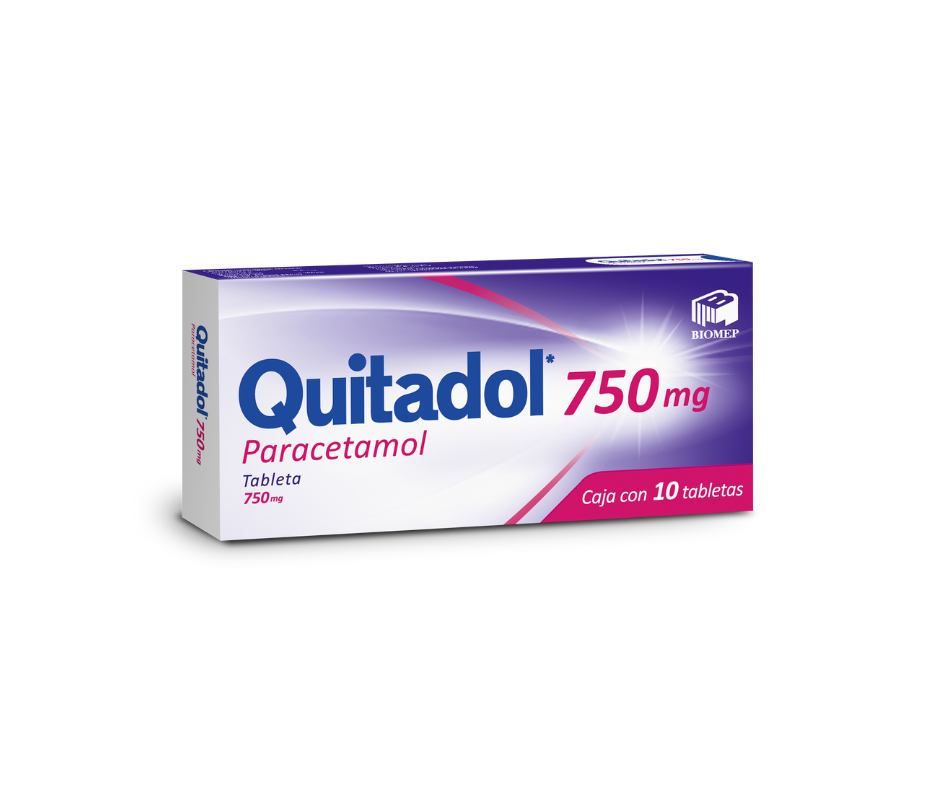 Quitadol 750Mg C/10 Tab.