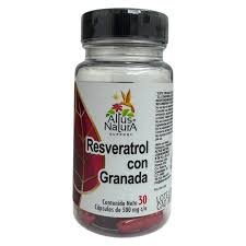 Resveratrol C/Granada Natura C/30 Cap.