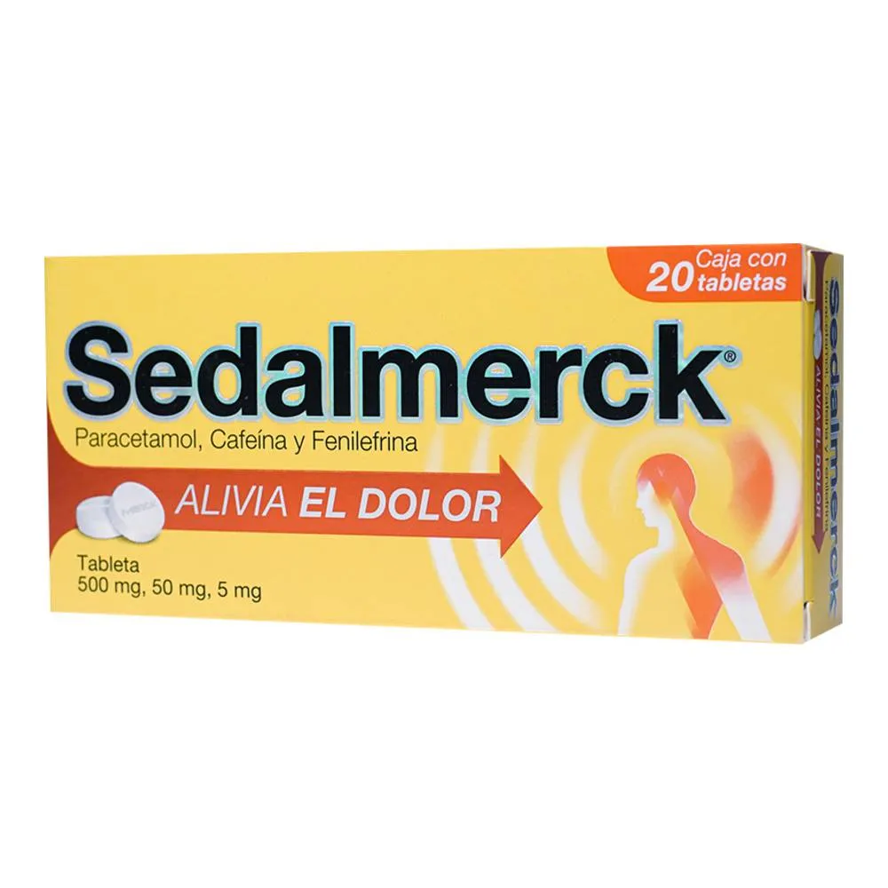 Sedalmerk 500Mg/50Mg/5Mg C/20 Tab.