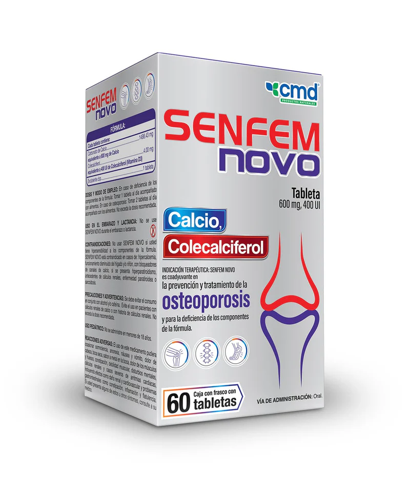 Senfem-Novo 600Mg/400UI C/60 Tab.