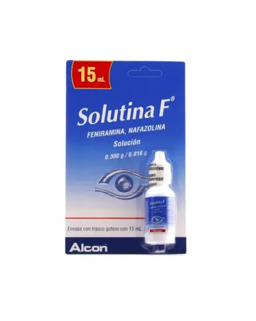 Solutina F Gotas Oft. 3.0MG/0.160Mg 15mL