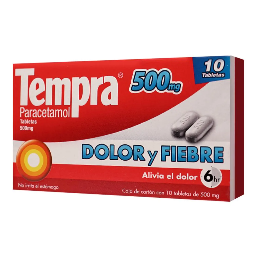 TEMPRA 500MG C/10 Tab.