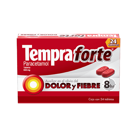 TEMPRA FORTE 650MG C/24 TAB