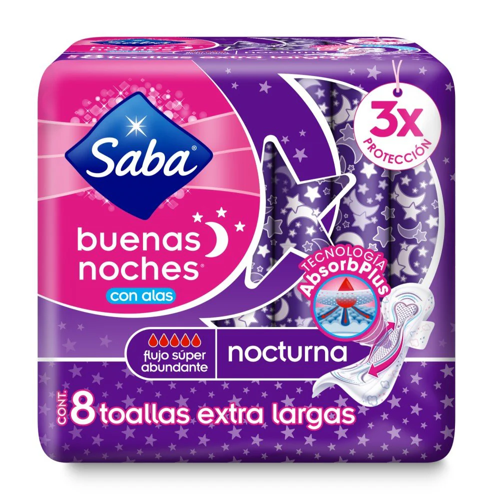 Toalla Saba Buenas Noches con Alas c/8