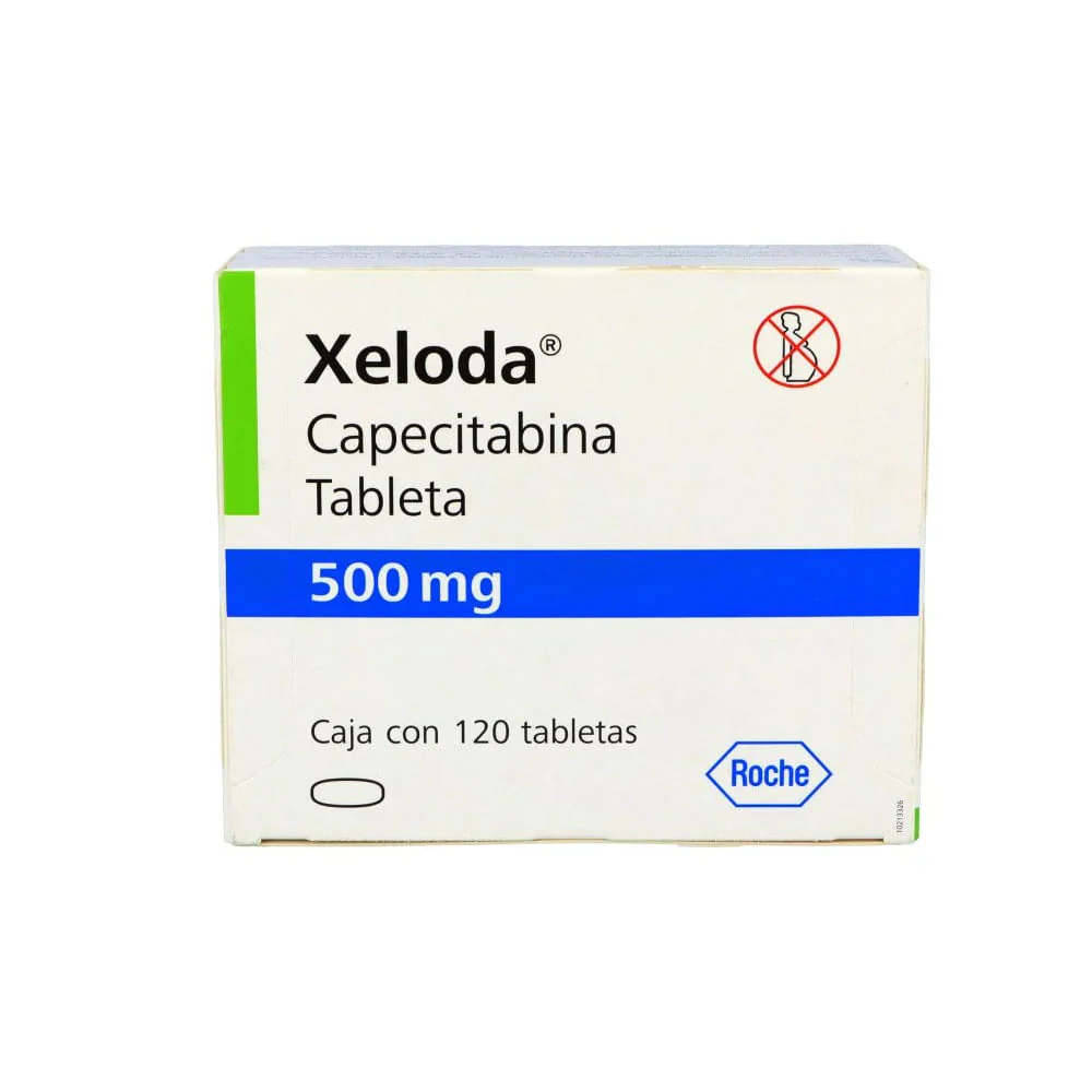 Xeloda 500mg. Capecitabina Tab. C/120
